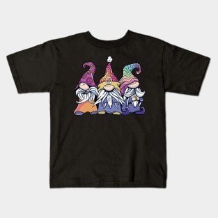 Groovy Gnome Gathering Kids T-Shirt